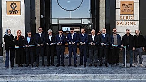 KARATAY SANAT MERKEZİ SERGİSİ AÇILDI